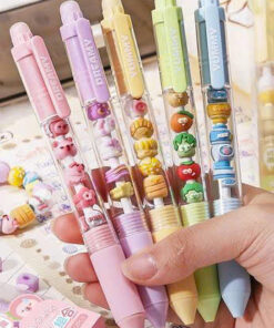 bút gel màu sắc ( 5 cây)